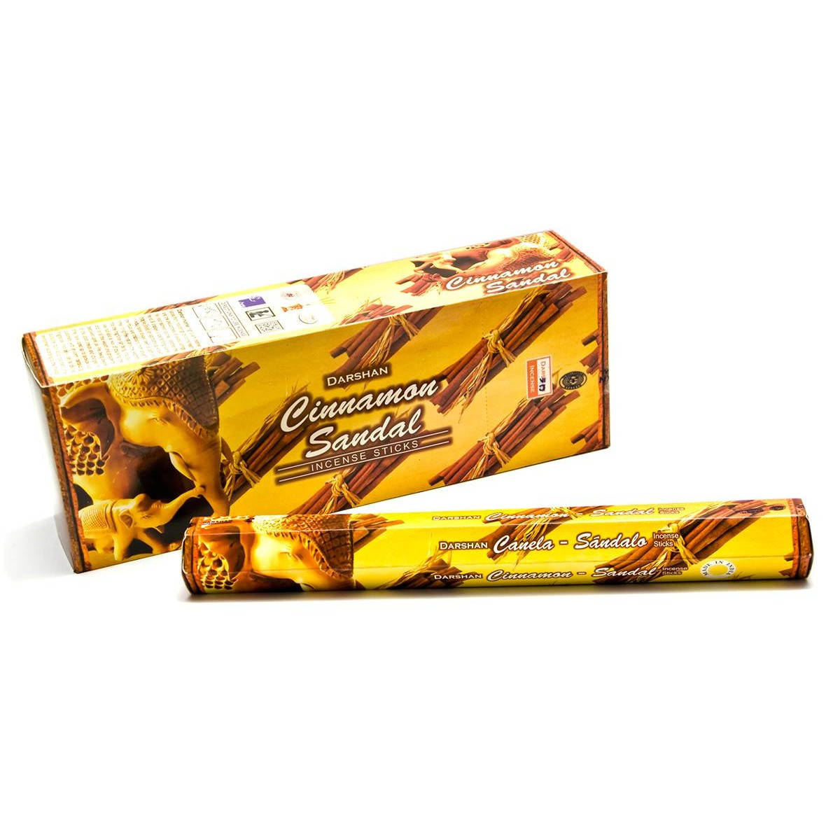 

Cinnamon Sandal (Корица и Сандал)(Darshan)(6/уп) шестигранник