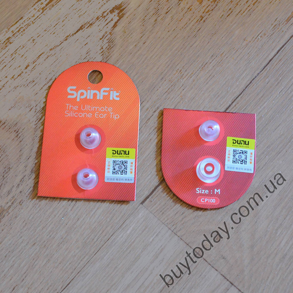 

Качественные амбушюры Dunu SpinFit CP100 - M