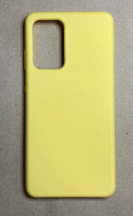 

Чехол Silicon Case Samsung A52 "Желтый №4"