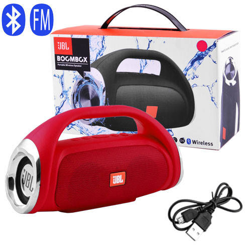 

Bluetooth-колонка JBL BOOMBOX SMALL, speakerphone, радио, red