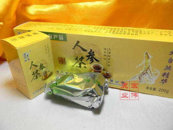 

Китайский чай с женьшенем 40г с упак