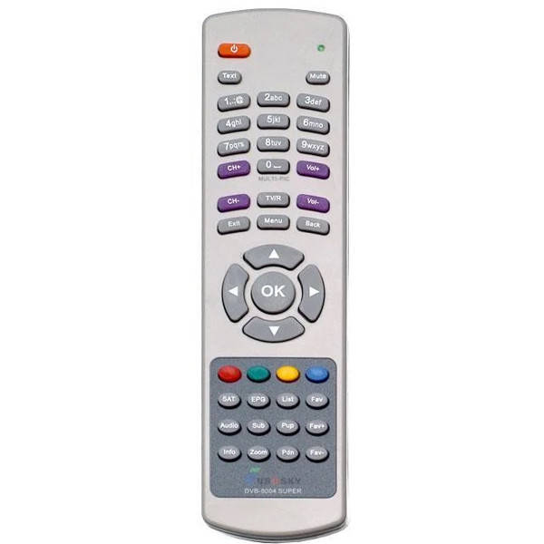 

Пульт для тюнера eurosky 8004, Серый