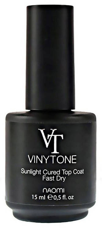 

Закрепитель для лака Naomi Vinytone Sunlight Cured Top Coat 15 мл (2788Gu)