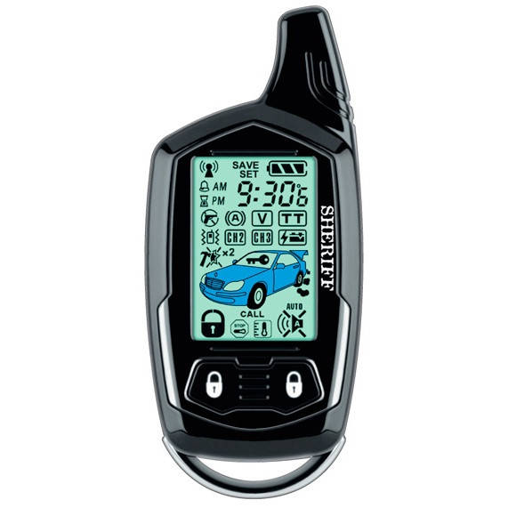 

Брелок для сигнализации Sheriff ZX-930 (основной)