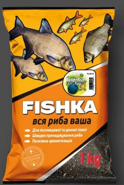 

Принада Фішка - Карась - Опариш 1кг NEW2022
