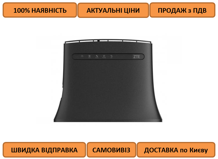 

4G LTE WIFI роутер ZTE MF283U 4 LAN / SIM / USB / разъемы под антенну (2 x SMA)