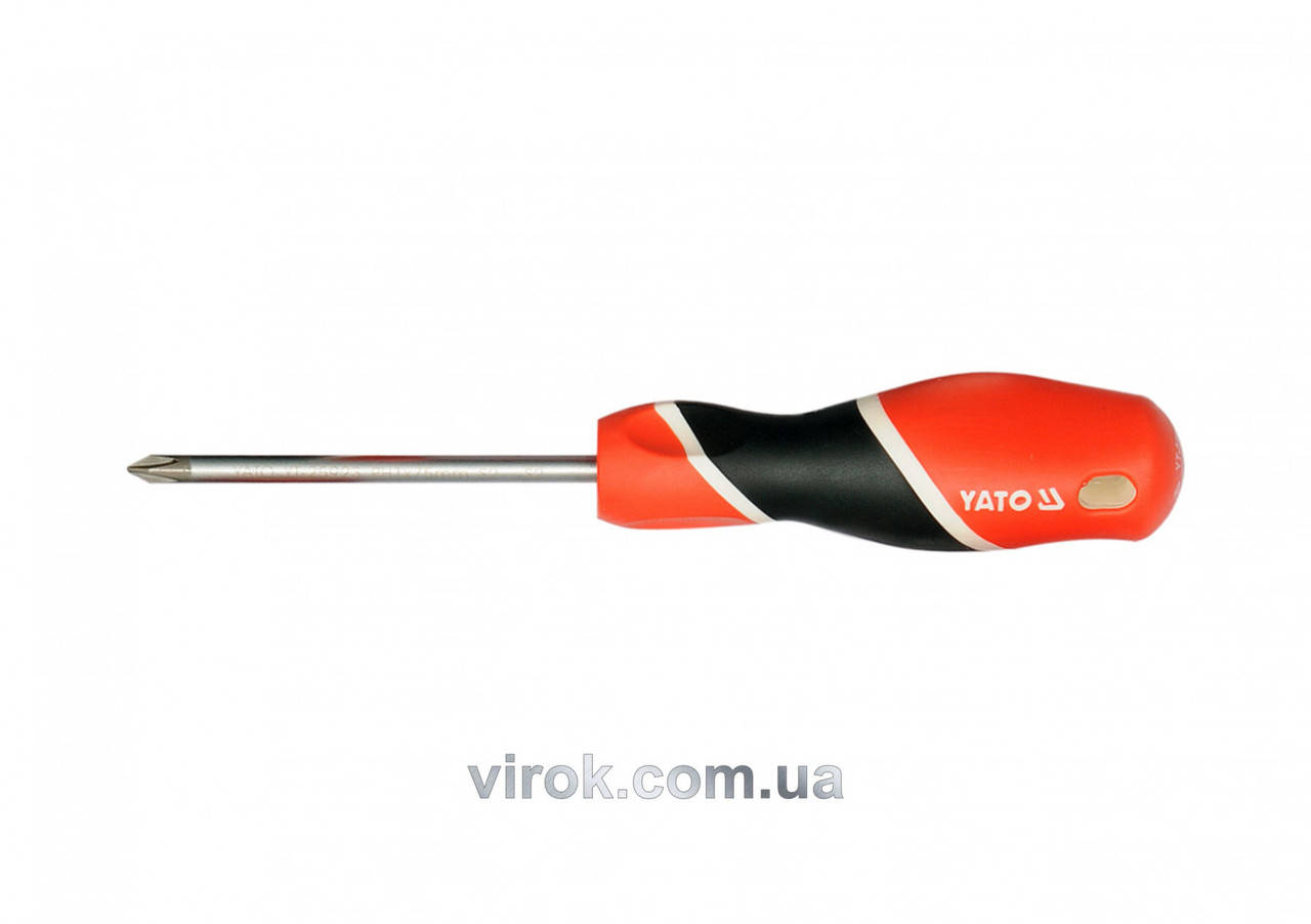 

Отвертка крестовая YATO PH2 х 150 мм YT-25930