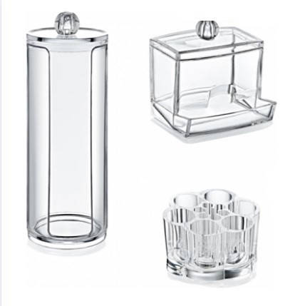 

Набор косметический для ватных дисков, палочек и кистей