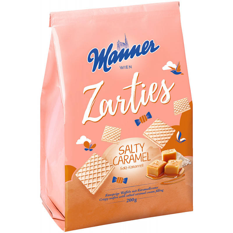 

Вафли Manner Zarties Salty Caramel 200 g