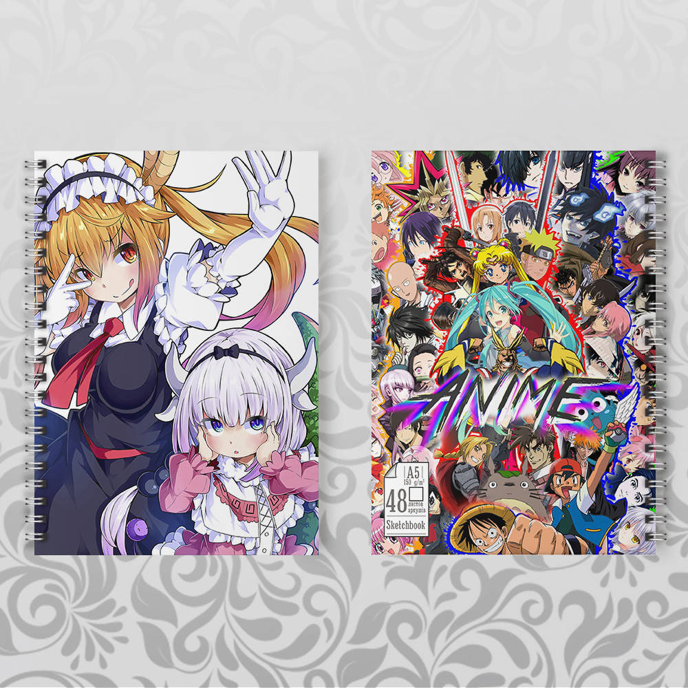 

Скетчбук Аниме Kobayashi's Dragon Maid 014