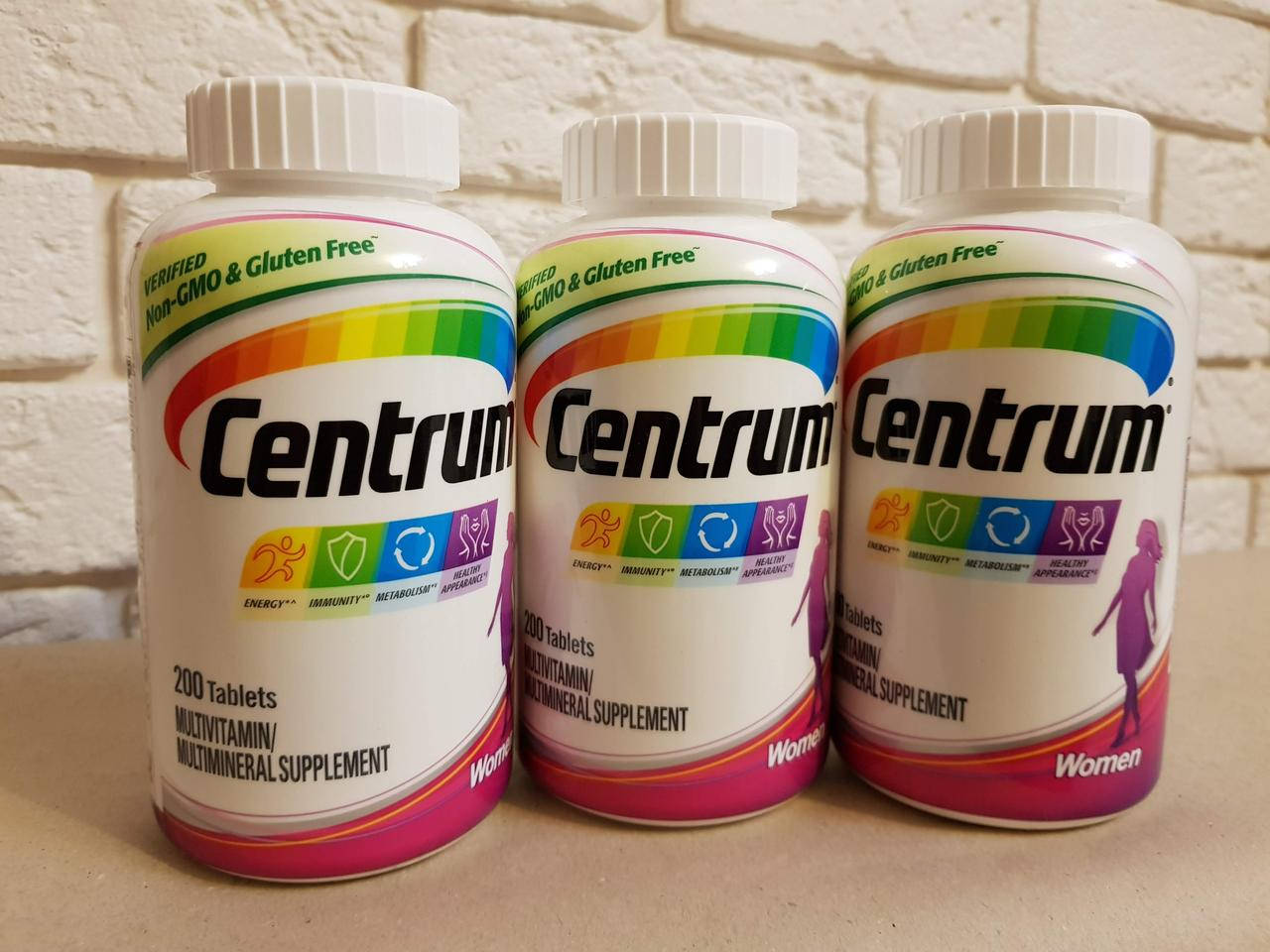 

Витамины для женщин Centrum Women 200 таблеток, Центрум