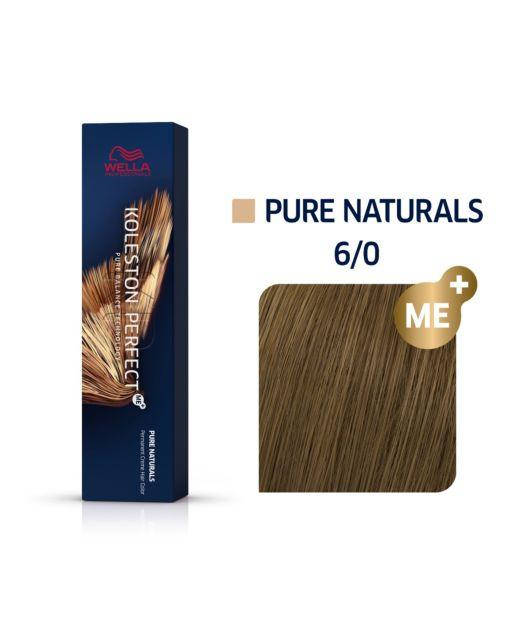 

Краска для волос Wella Professionals Koleston Perfect с технологией ME+ 6/0 - Тёмный блондин