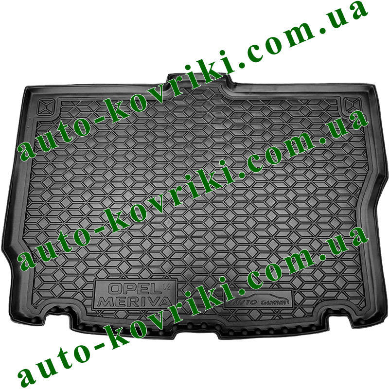 

Коврик багажника резиновый Opel Meriva A 2003-2010 (Avto-Gumm), Черный