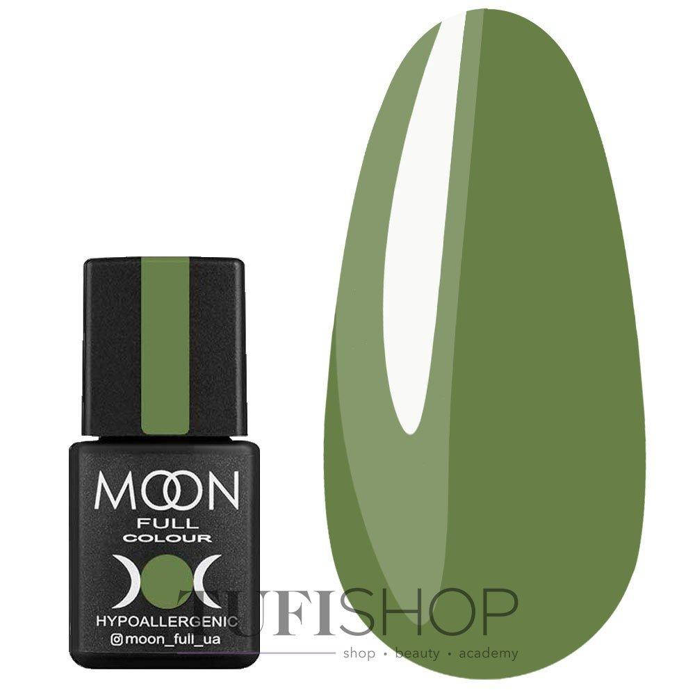 

Гель-лак MOON FULL color Gel polish №214 - оливковый, 8 мл