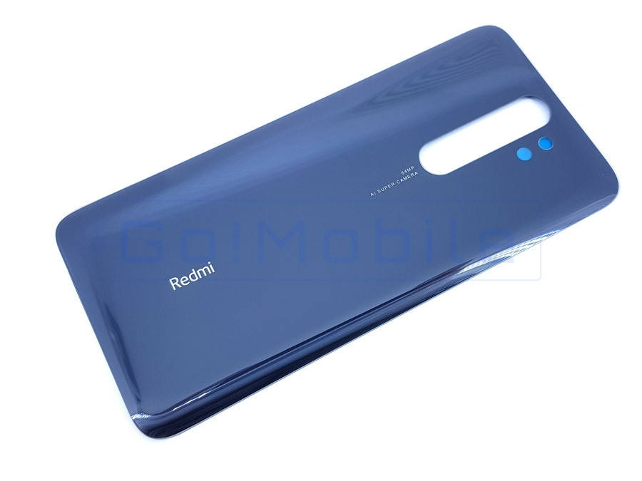 

Задняя крышка для Xiaomi Redmi Note 8 Pro синяя оригинал (Китай), Синий