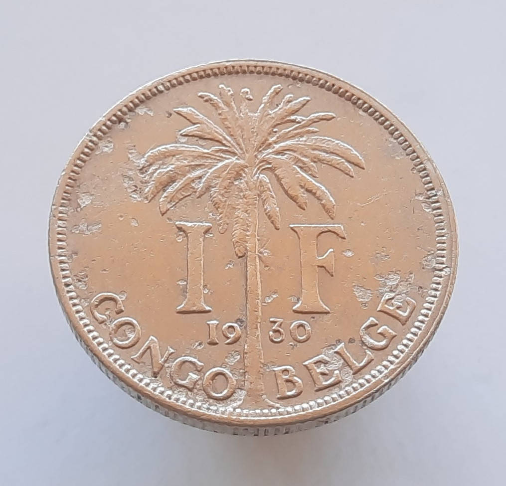 

Бельгийское Конго 1 франк 1930