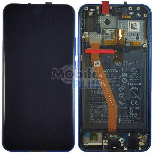 

Дисплей для Huawei P Smart Plus, Smart+ (INE-LX1) с сенсорным экраном, аккумулятором в рамке, Iris Purple,