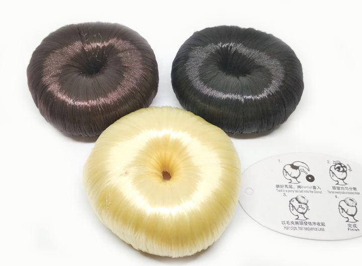 

Валик (бублик, мочалка) для пучка из искусственных волос 6 см