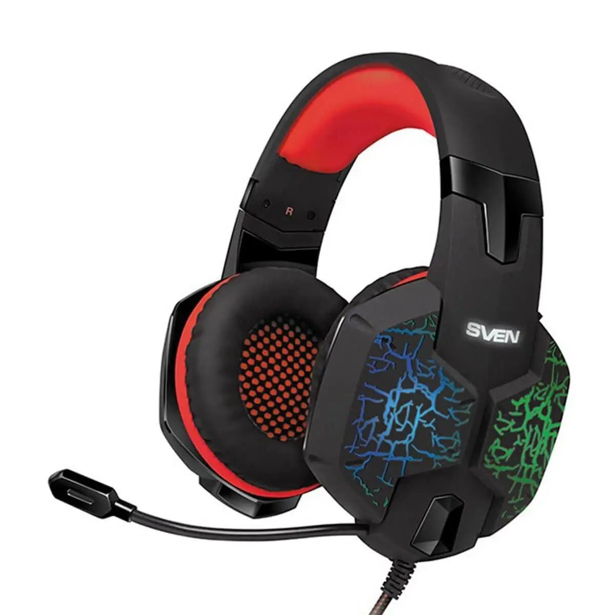 

Наушники Sven AP-U988MV Black/Red (850197), Черный