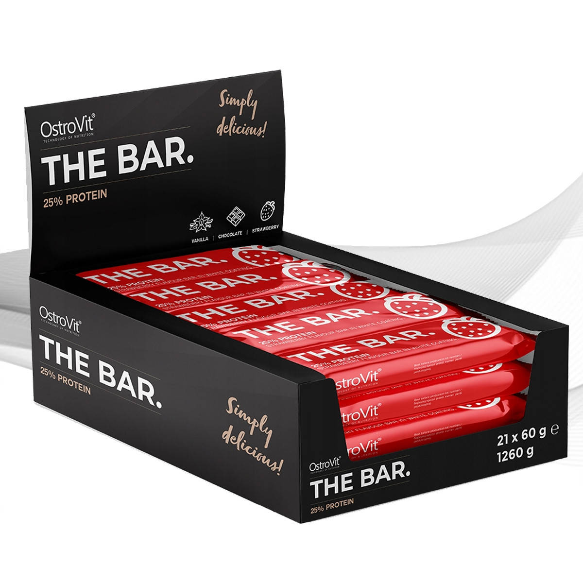 

Протеиновый батончик Ostrovit The Bar 60 грамм 21 шт