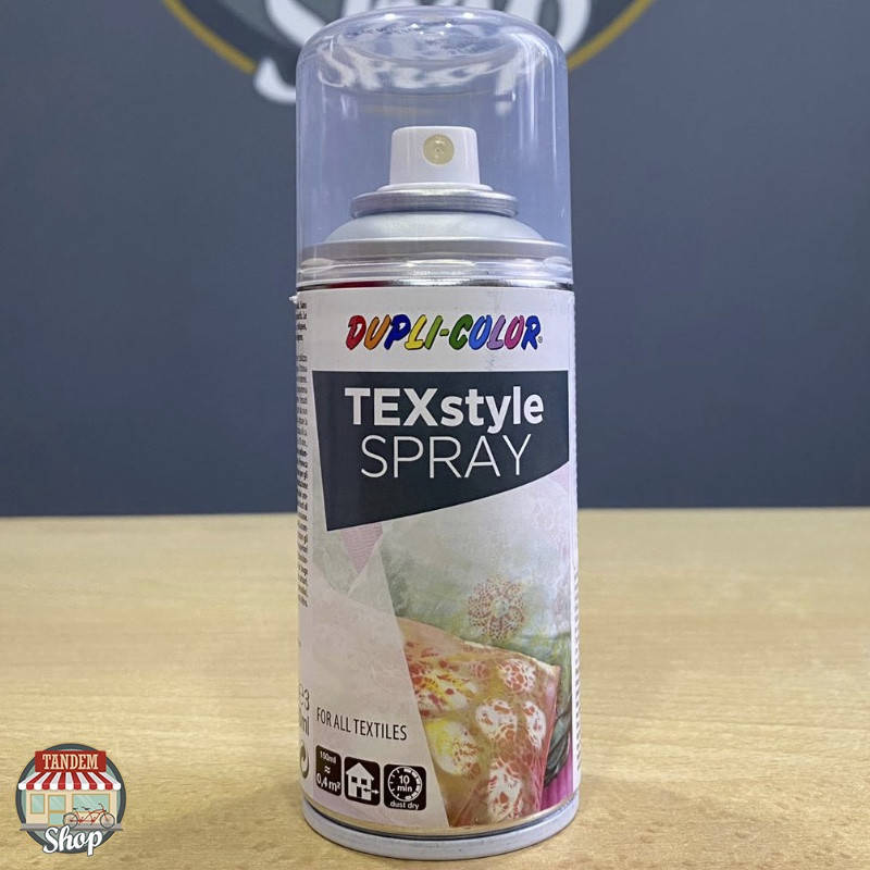 

Краска для ткани и текстиля Dupli Color TexStyle, 150 мл Аэрозоль Серебристый