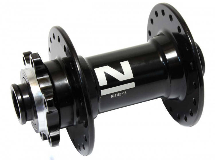 

Втулка передняя - Novatec D041SB-15 под 36 спицы, черная