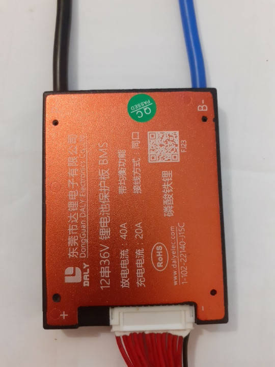 

BMS LIFE12S/36V 40А водонепроницаемая