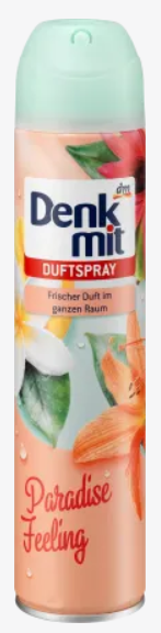

DenkMit Duft-Spray Paradise Feeling Фруктовый спрей-освежитель воздуха 300 мл