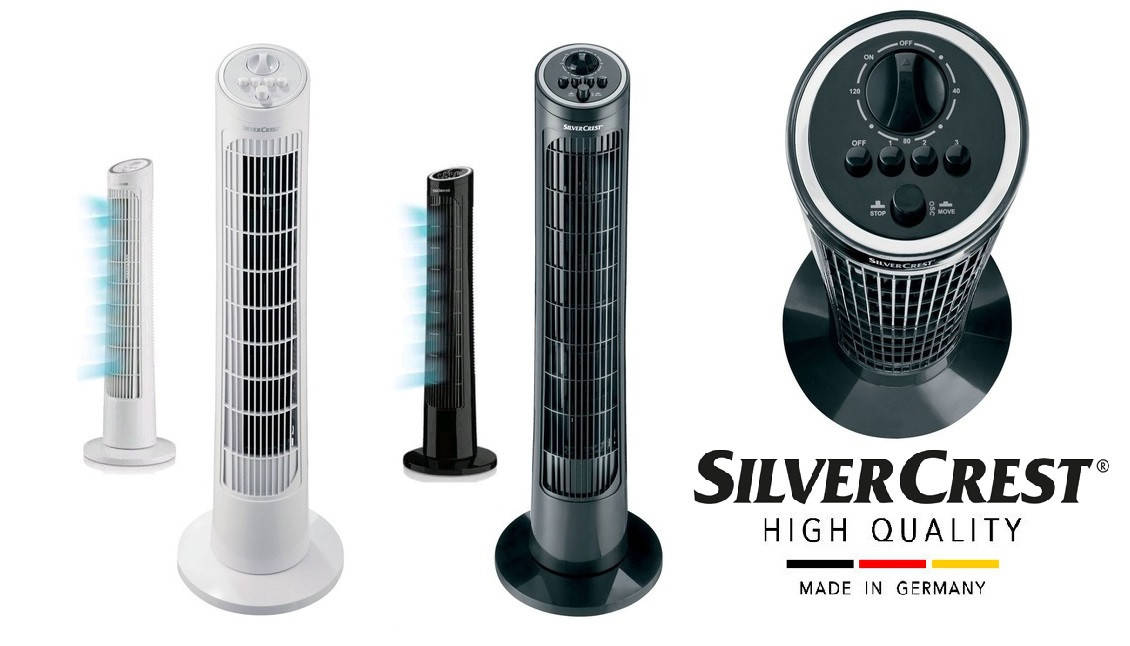 

Вентилятор колонна Silver Crest (Оригинал)Германия