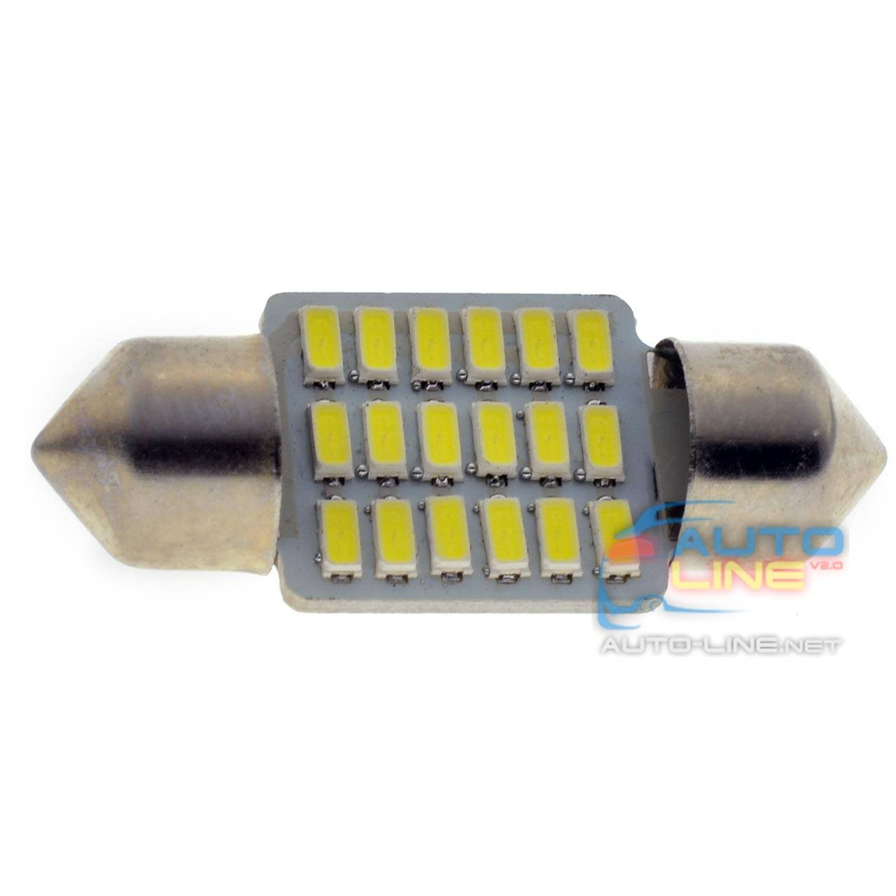 

LED-лампа C5W - Cyclone T11-020(31) 3014-18 12V SD