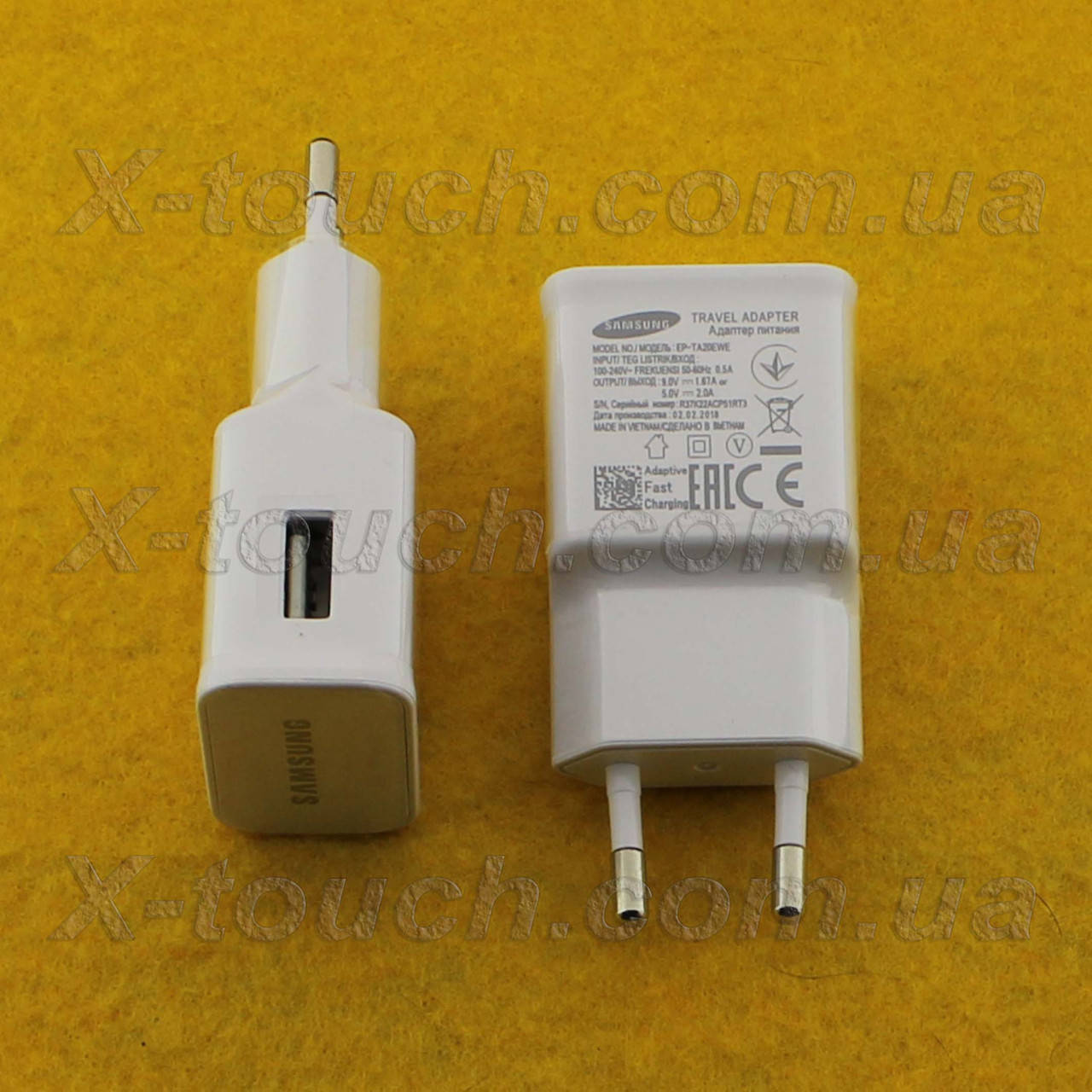 

Зарядное устройство Samsung EP-TA20EBE (Quick Charge / блок / адаптер питания / СЗУ / зарядка / Power Adapter), Белый