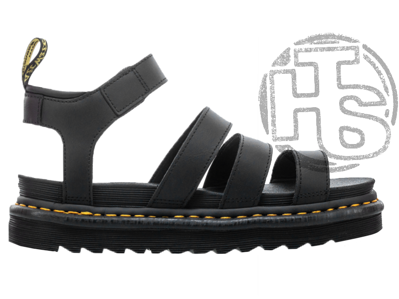 

Женские сандалии Dr. Martens Blaire Hydro Leather Gladiator Sandals Black 24235001