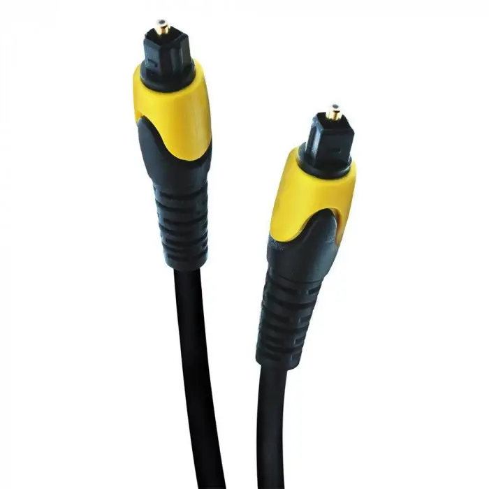

(DL UA) Оптичний аудіо кабель для звуку Power Plant Optical Toslink (1.5m)
