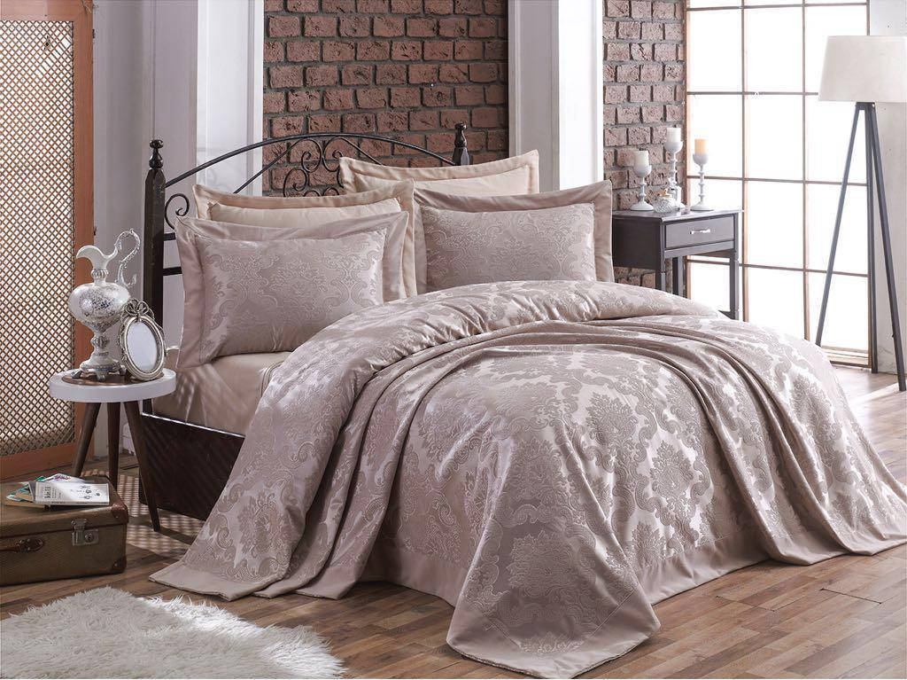 

Покрывало 240х260 Gardines – Ezgi Бежевый