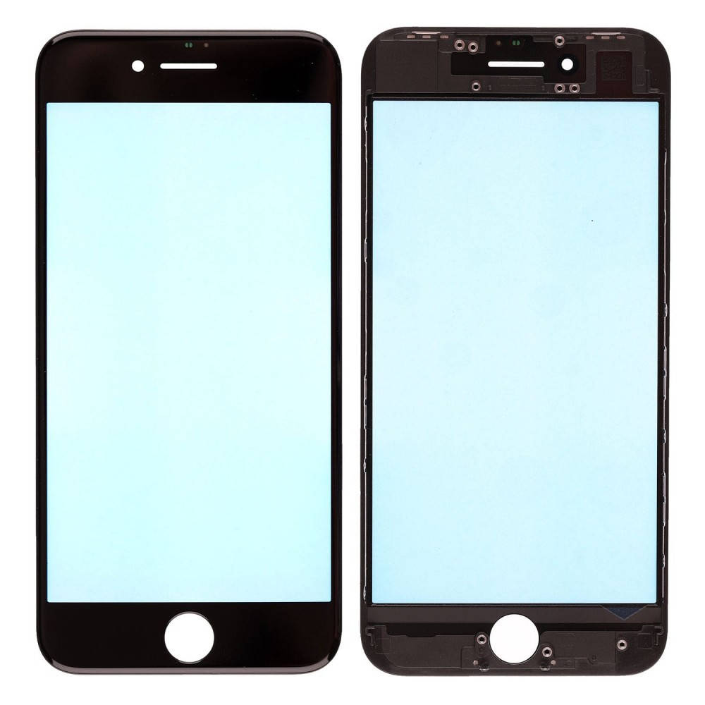 

Стекло дисплея iPhone 8 (4.7") с рамкой и пленкой OCA (Black) Original