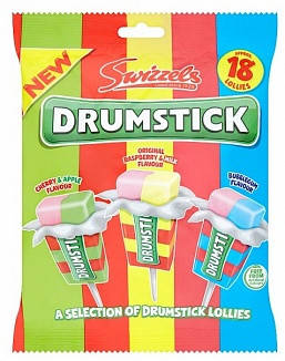 

Swizzels Drumstick Mix Lolly Bag, 180g