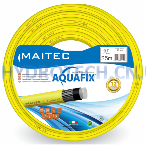 

ПВХ ШЛАНГ САДОВЫЙ AQUAFIX 1" 25М
