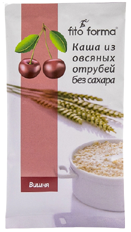 

Каша из овсяных отрубей Fito Forma без сахара с Вишней (40 грамм)