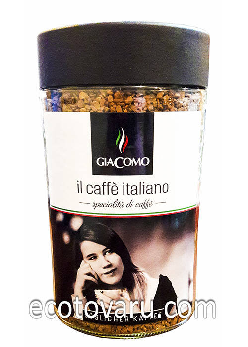 

Кофе Растворимый GiaComo Italiano 200гр 100%Арабика