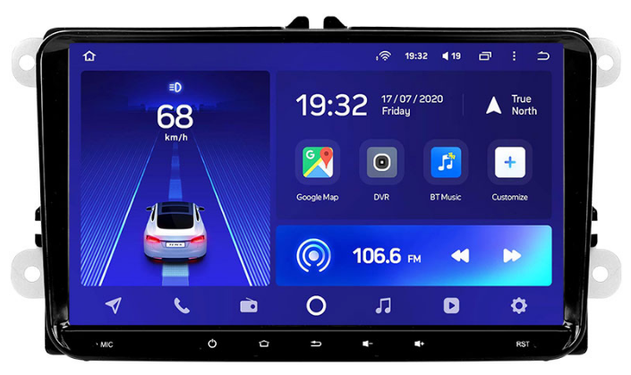 

Штатная магнитола Teyes CC2LPlus Universal 9 Skoda fabia 2 Android