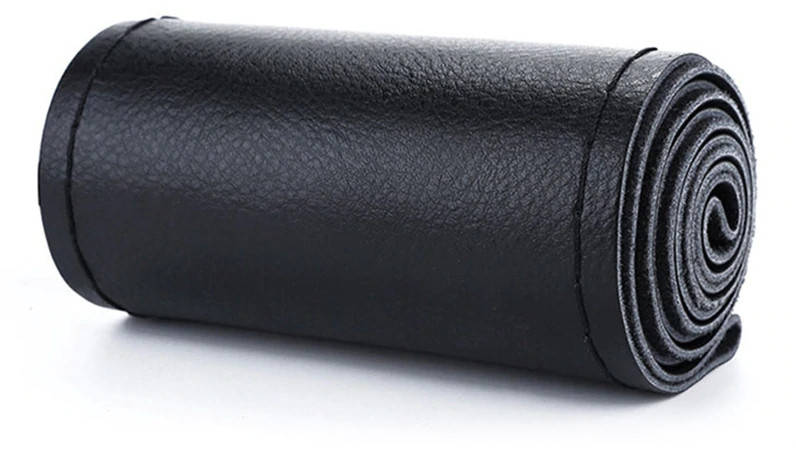 

Оплетка чехол на руль DIY матовая (38 см) Black, Черный