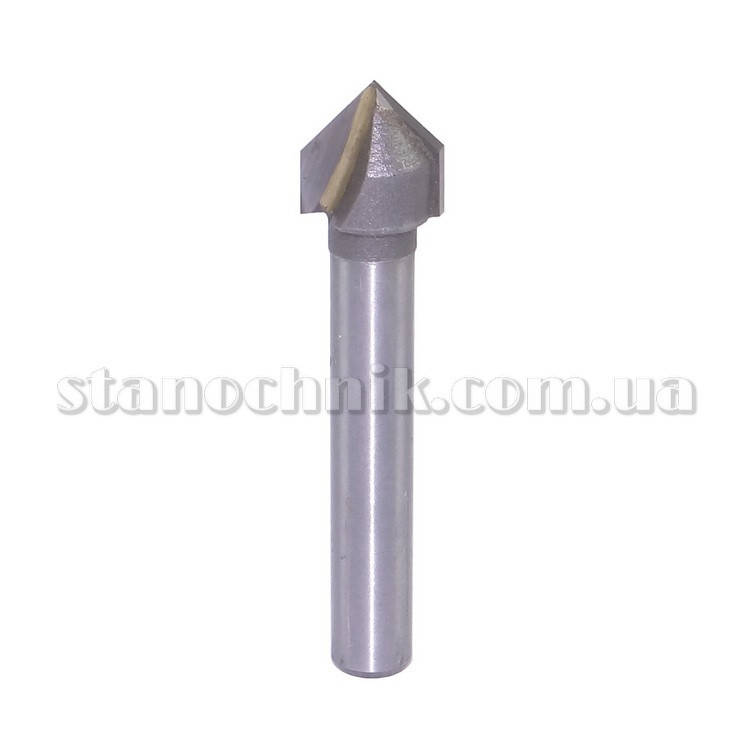 

Фреза 06-005-100 пазовая V-образная 10х10х6 мм 90° Z2 SEKIRA