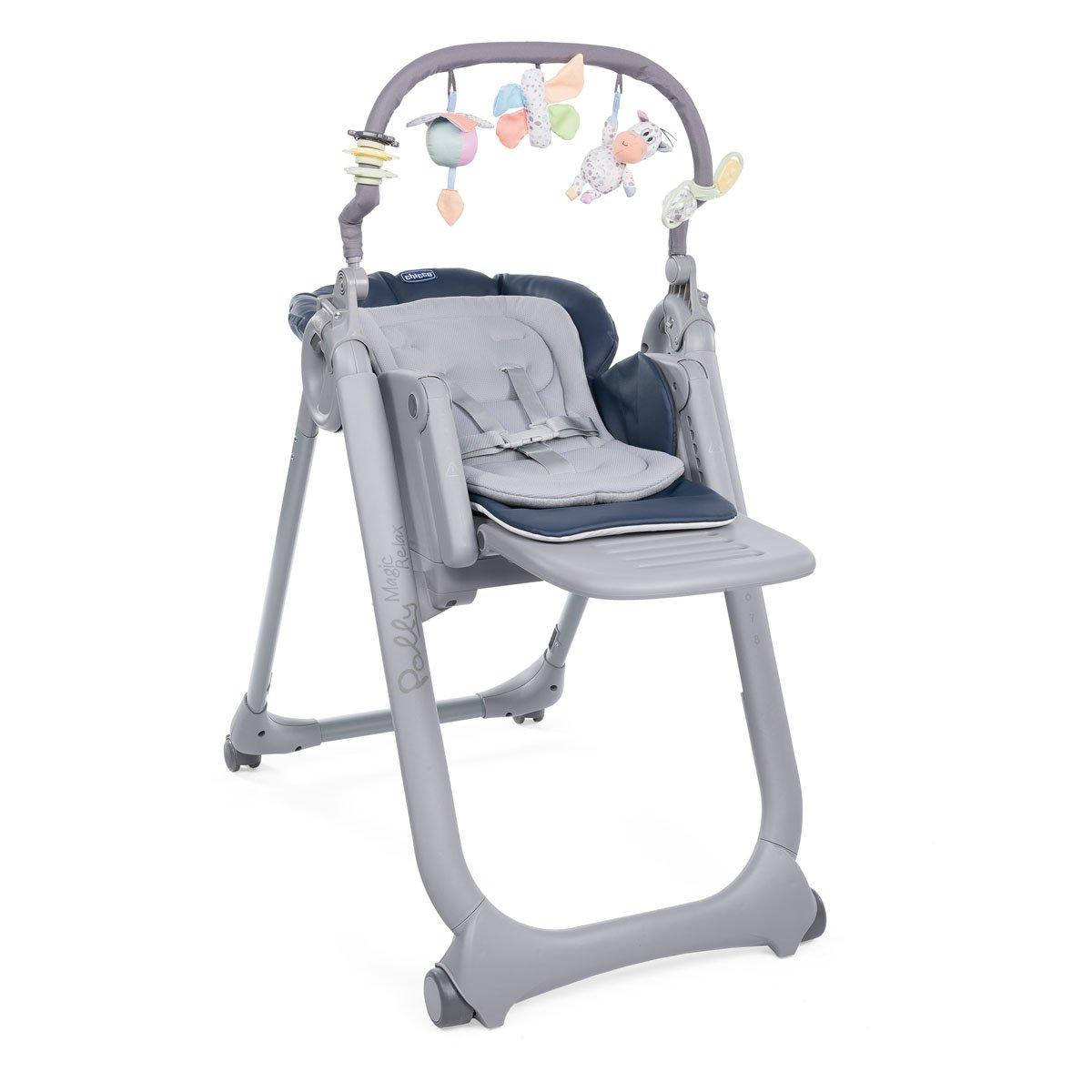 

Стульчик для кормления Chicco "Polly Magic Relax New" Синий