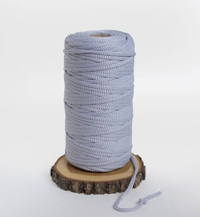 

Полиэфирный шнур 5мм, Светло-голубой