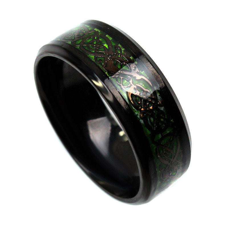 

Мужское кольцо "Dragon" , С9533