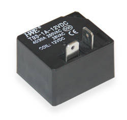 

Реле JQX-16F(T93) 40A 1A coil 12VDC