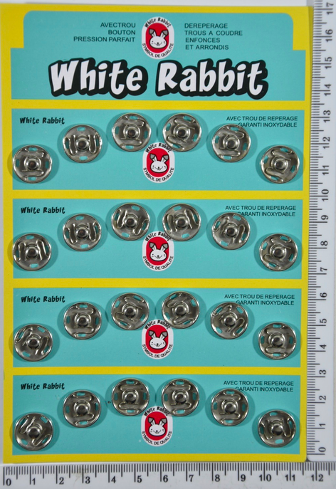 

Кнопка пришивная нержавейка 15мм на планшете серебро уп=24шт