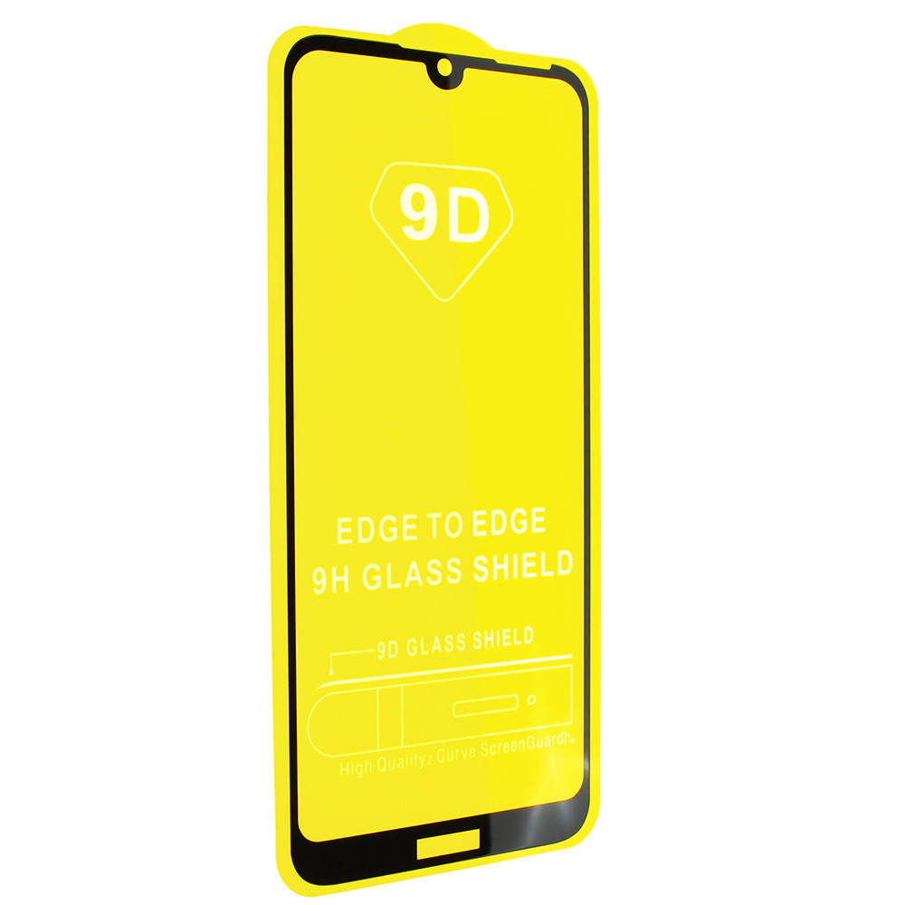 

Стекло Huawei Y6 2019 - 9D, защитное, Черный