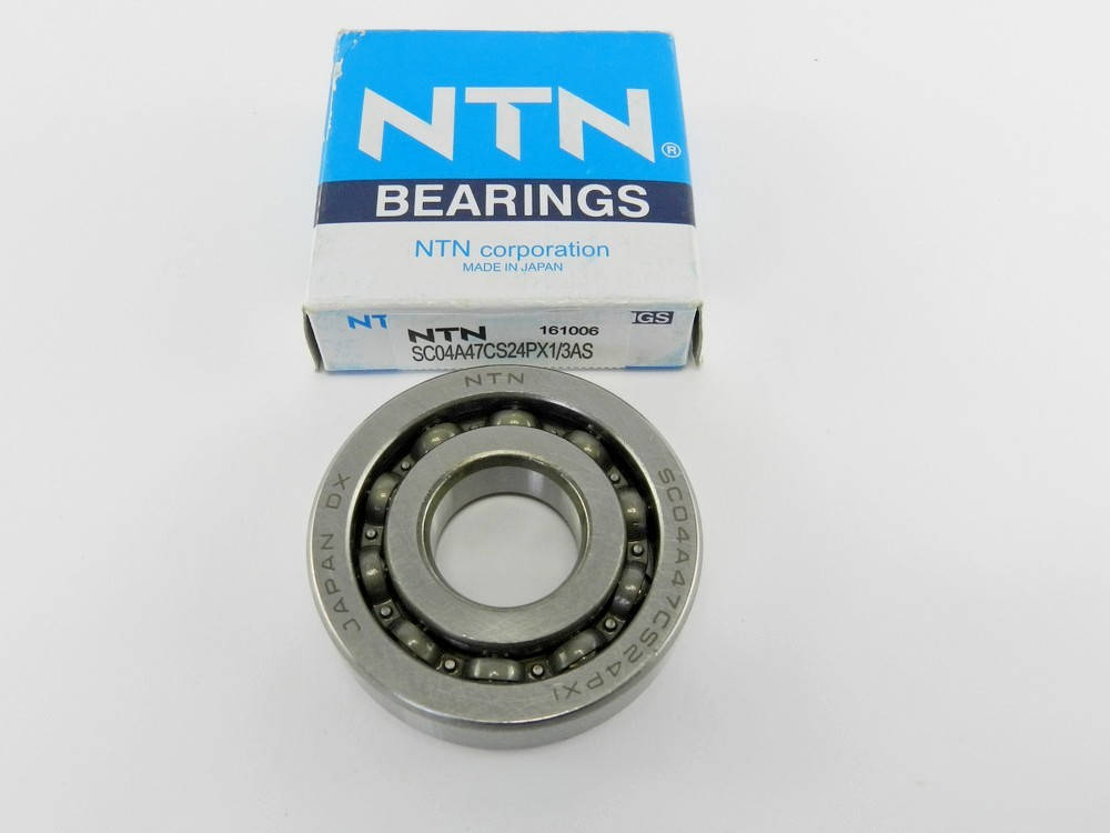 

Подшипник коленвала SC04A47... (20*52*12) NTN (10 шариков) Honda Dio-18/27/Tact-24(02408)