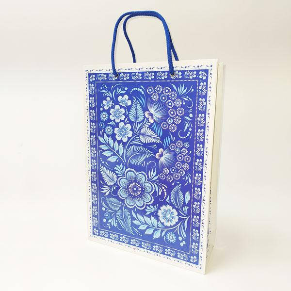 

Подарочный пакет № 112 ПЕТРИКОВКА (240х340х88)